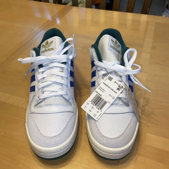 Forum 84 Low ADV - Bluebird - SB shoe with Retro Basketball  Adidas Forum 84 Low ADV Shoes Size 10 Men\'s Sneakers White Blue Casual Basketbal